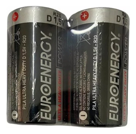 Pila Euroenergy Power Heavy Duty C X 2 U. Agente Oficial 0
