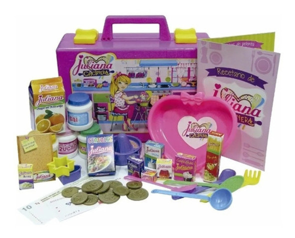 Valija Juliana Cocinera Original Juegos Y Juguetes Jyjjul009 0