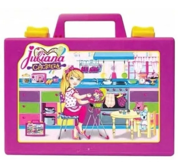 Valija Juliana Cocinera Original Juegos Y Juguetes Jyjjul009 1