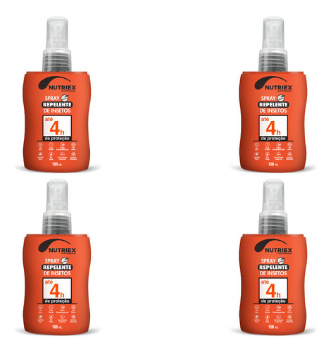 Repele Pernilongo Borrachudo  Kit 4un Adulto/familia Escolas 0