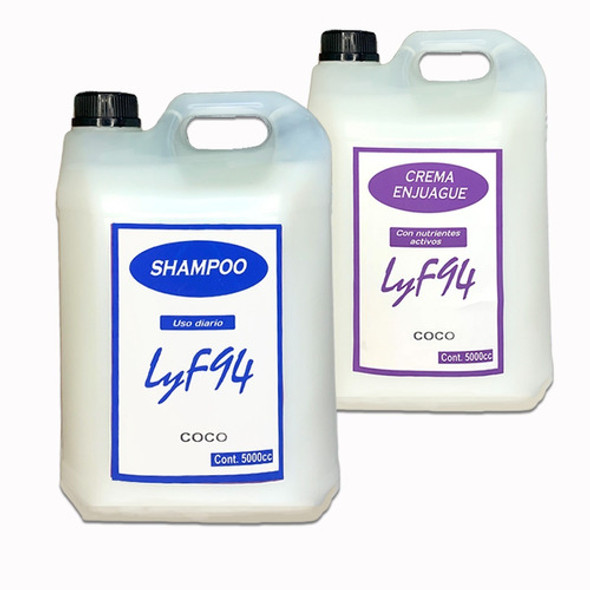Shampoo + Acondicionador - Coco - Bidon 5 Litros 0
