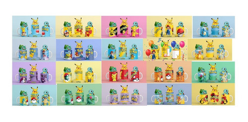 Vectores Para Sublimar Taza Formato Pcd Pdf Pokemon 0
