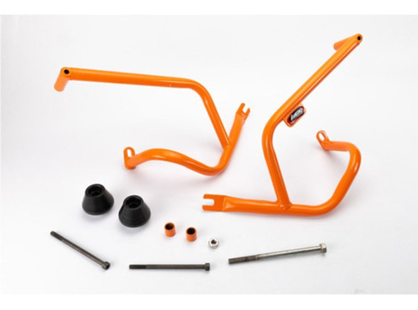 Defensa  Ira  Ktm 390 Duke Naranja C/slider 0