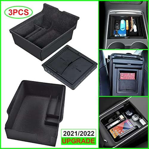 Bandeja Organizadora De Consola Central 3pcs Para 2021 2022 0