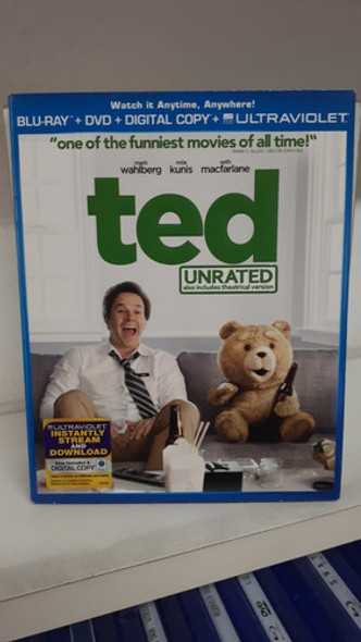 Blu-ray + Dvd -- Ted Unrated 0