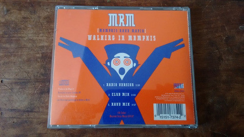 Memphis Rave Mafia - Walking In Memphis - Cd Usa 1