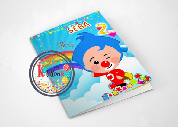 Libros Para Colorear Personalizados Sorpresita Plim Plim 0
