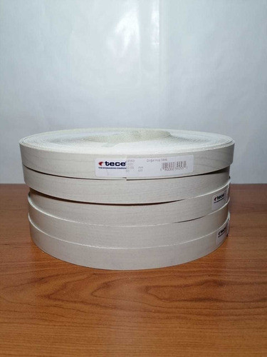 Tapacanto Melamina Abedul De 22 Mm X 50 Mts Con Pegamento 1