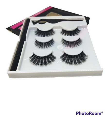 Pestaña Magnetica Fanatic Beauty  3 Pares Glam  Volumen Sexy 1