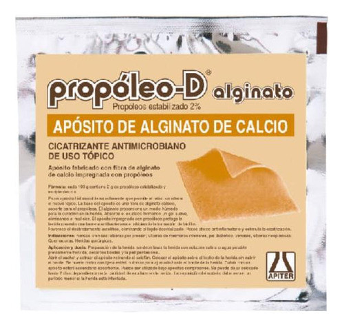 Propoleo D Alginato 1 Aposito 10 X 10cm 0