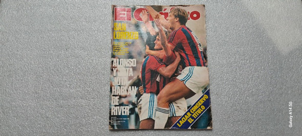 El Gráfico. San Lorenzo Campeón Primera B 1982. Muy Buen Est 0
