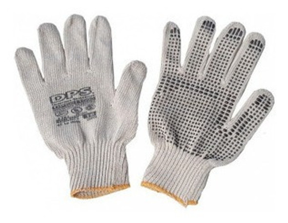 Guantes Moteado Algodón Blanco Pack X 12 Unid Dp  De Pascal 1