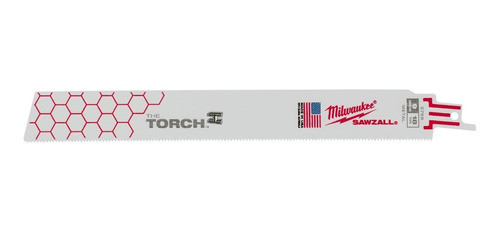 Hoja Sierra Sable Milwaukee Torch Metal  230mm 18d Usa 0