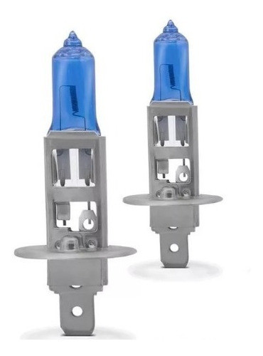 Lampadas Super Branca Classic Farol Alto H1 Tipo Xenon 0