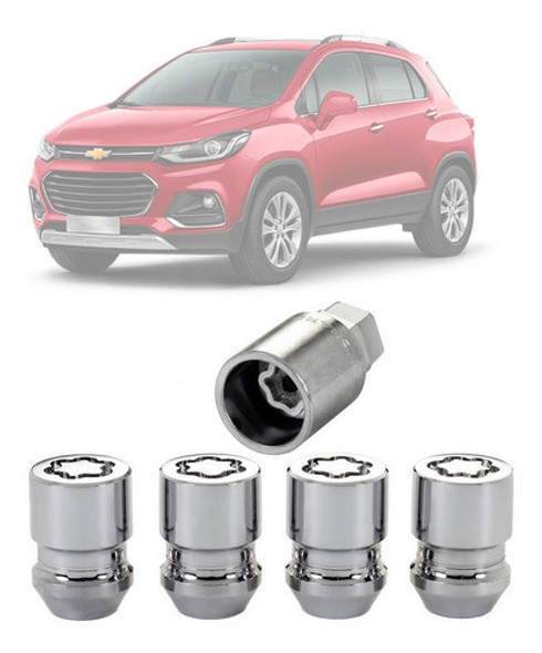 Kit Trava Porca Parafuso Antifurto Roda Pneu Mcgard Tracker 0
