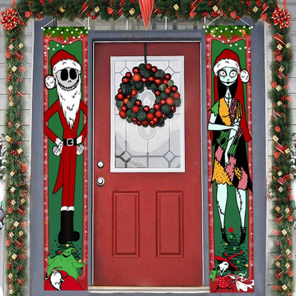Cartel Puerta Navidad Jack Skellington 0