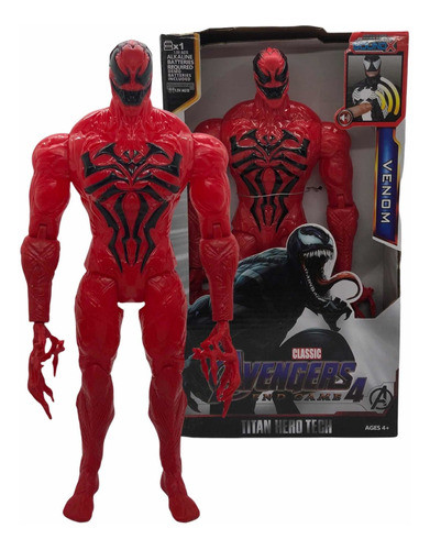 Muñeco Carnage Vs Anti Venom Con Luz Y Sonidos Importado Y++ 1