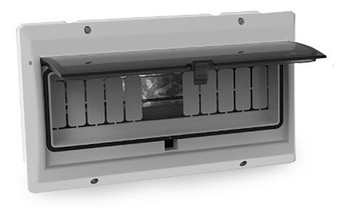 Caja Tablero Para Térmicas 12 Bocas Módulos Exterior Tapa 0