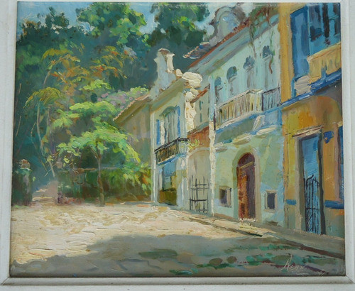Largo Do Boticário - Cosme Velho (rj)/pintura Ose 1