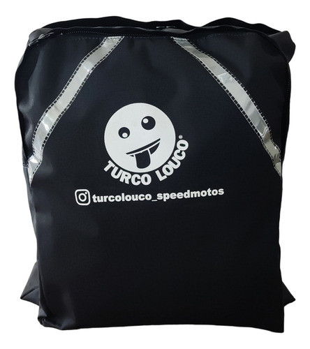 Mochila Bag Entrega Motoboy Nylon Resistente Turco Louco Gg 0