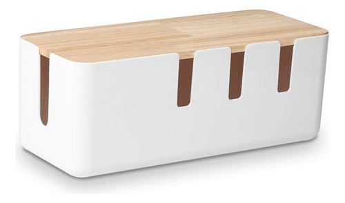 Baskiss - Caja De Gestion De Cables De 12 X 5 X 4.5 Pulgadas 0
