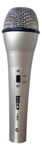 Micrófono De Mano Mirr´s I603 Con Cable Cannon Plug 0