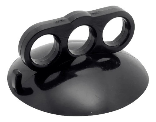 2 Pçs Ventosa Garra 3 Dedos 110mm Preta Martelinho De Ouro 1
