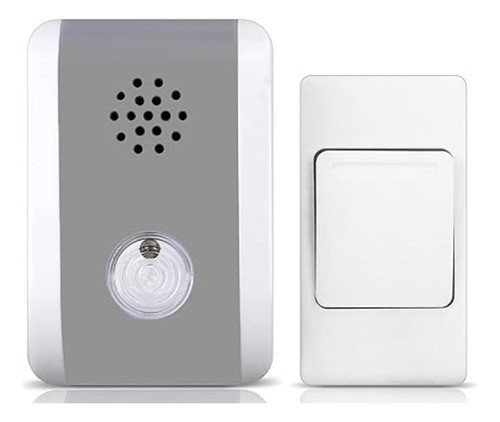 Timbre Inalámbrico Enchufe 220v 80 M Alcance Casa Puerta 0