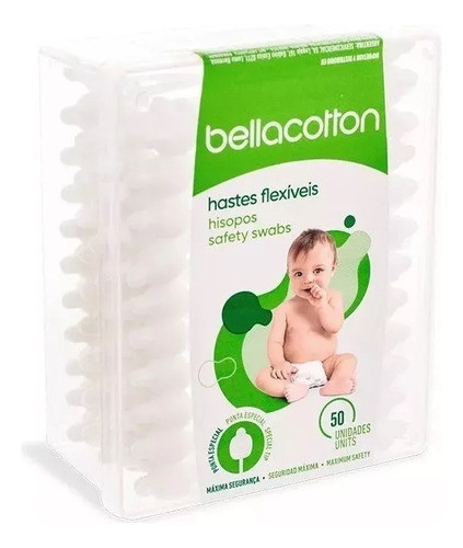 Kit Hastes Flexíveis Ponta Especial Bellacotton 3cxs(150un) 1