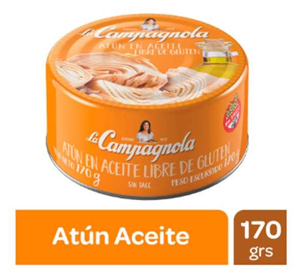 Atun  Ac 170 Gr Campagn. Pescaderia 0
