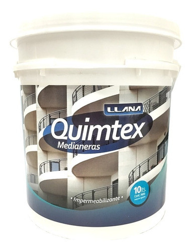 Pintura Para Frentes Quimtex Medianeras 20l-capri Materiales 1