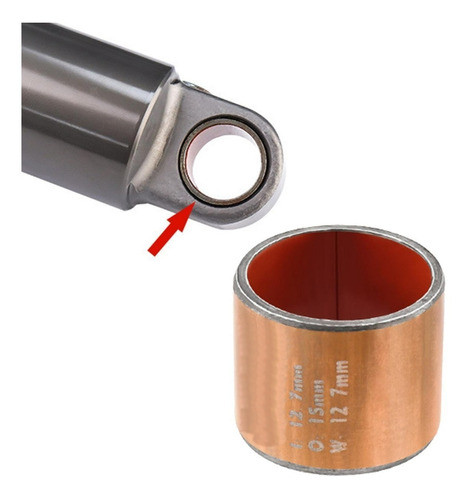 Bucha Shock Traseiro P/ Rock Shox Ks Dnm X-fusion Fox 1