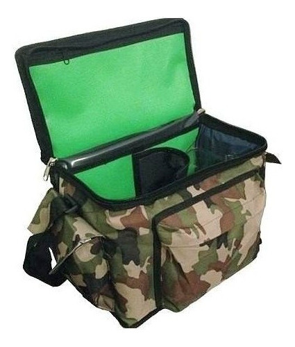 Bolso Organizador Accesorios De Pesca Resistente Camuflado. 0