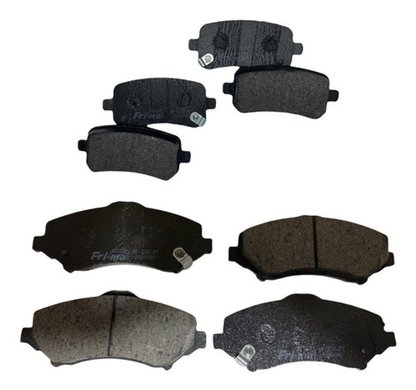 Kit Pastillas De Freno Delantera Y Trasera Dodge Journey 0