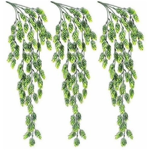 Beebel Artificial Flower Hops Vine Garland Plant Fake Hangin 0