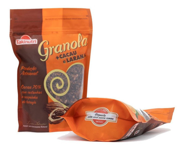 Granola + Cacau E Laranja Takinutri 280g 1