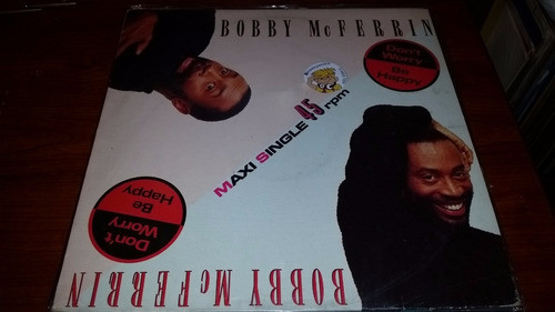 Bobby Mcferrin Don't Worry Be Happy Vinilo Maxi Germany 1988 0