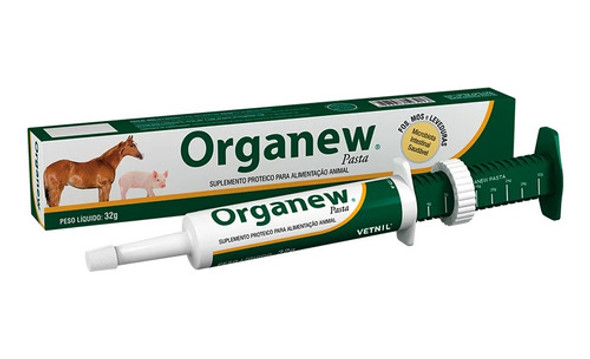 Organew Pasta 32g Suplementos Para Cavalos E Suínos - Vetnil 0