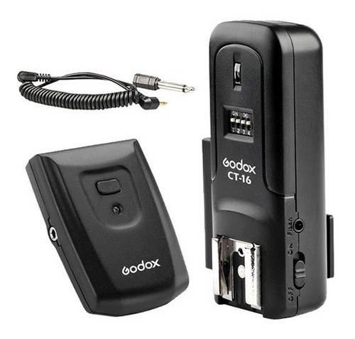 Radio Flash Transmissor Godox 16 Canais - Ct-16 0