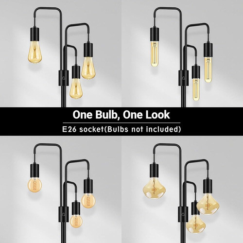 ~ Integrado. Boostarea Lámpara De Pie Industrial Para Sala D 1