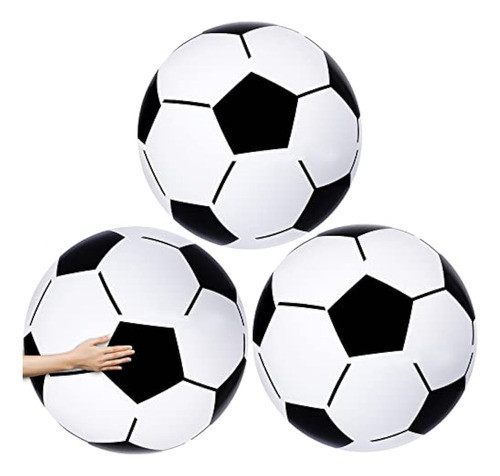 Vinsot 3 Bolas De Fútbol Inflable Gigante De 2.5 0