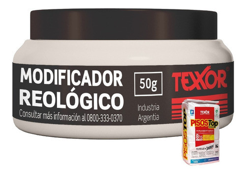 Modificador Reologico Para Piso Top 50gr. Texxor 0