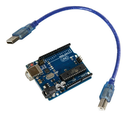 Plaqueta Placa Desarrollo Uno R3 Atmega328 Usb + Cable Htec 0