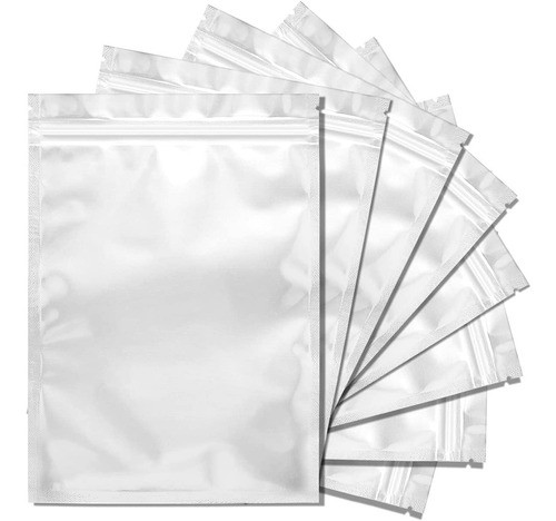 Bolsas Doypack Con Cierre Zipper, 10 Und (22.6 X 25 Cm) 0
