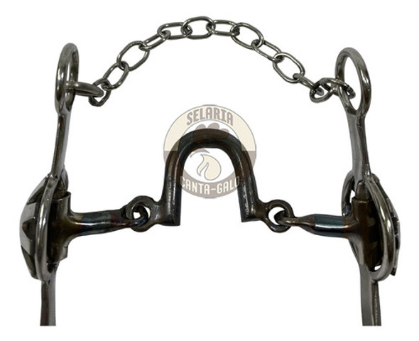 Freio Maluquinho Aço Inox + Par Protetor Borracha Promoção 1