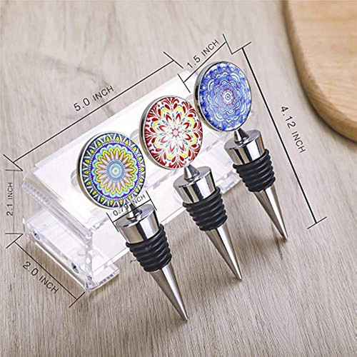 Tapones Para Botellas De Vino Decorativos Para Regalos - Jue 1