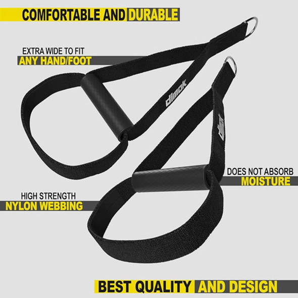 Dimok Heavy Duty Fitness Professional Exercise Handles W Foo 1