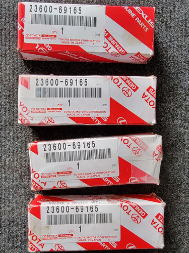 Inyectores Toyota 3.0 1kzte 0