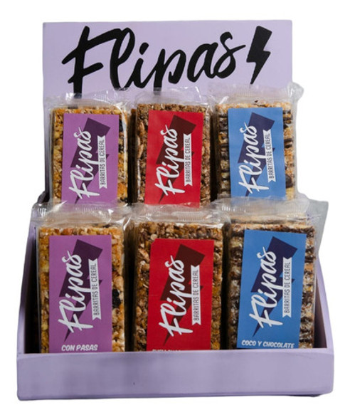 Flipas Barritas De Cereal 42gr X 30u 0
