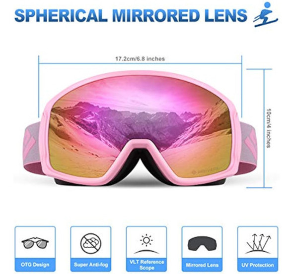 Sh Horvath Gafas Otg De Esquí Y Snowboard, Gafas 1 Sh Horvath Gafas Otg De Esquí Y Snowboard, Gafas 1
